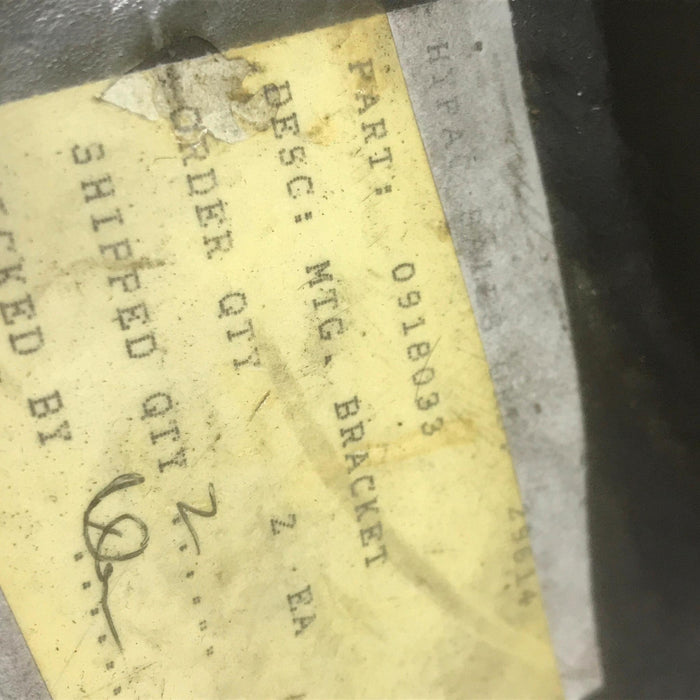 Bomag Mounting Bracket 0918033 NOS
