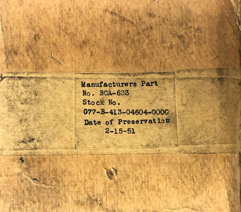 BCA Thrust Ball Bearing 623 NOS