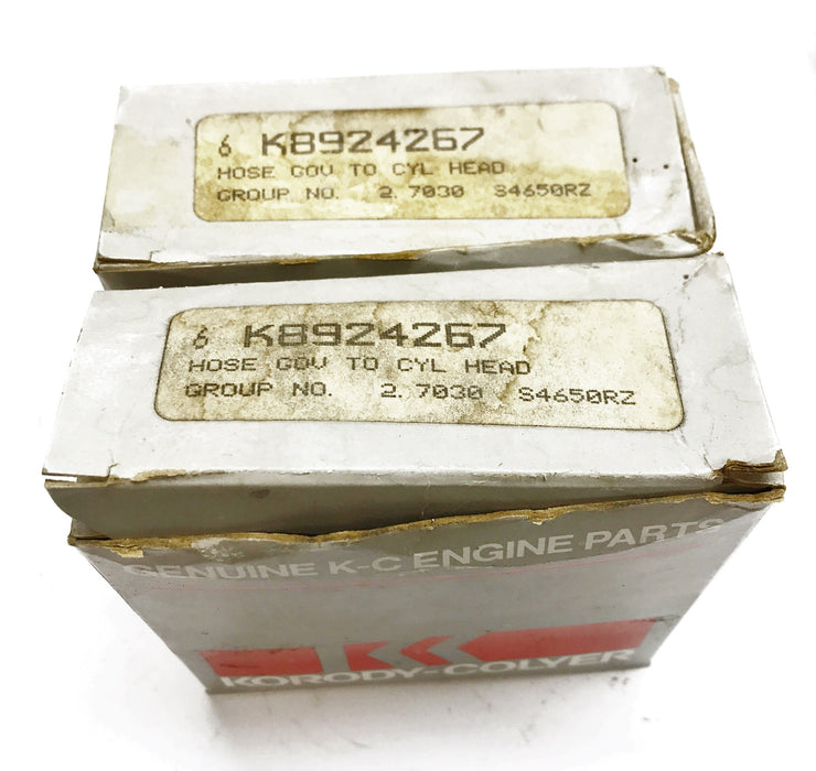 Korody-Colyer Governor Control Link Hose K-8924267 [Lot of 12] NOS