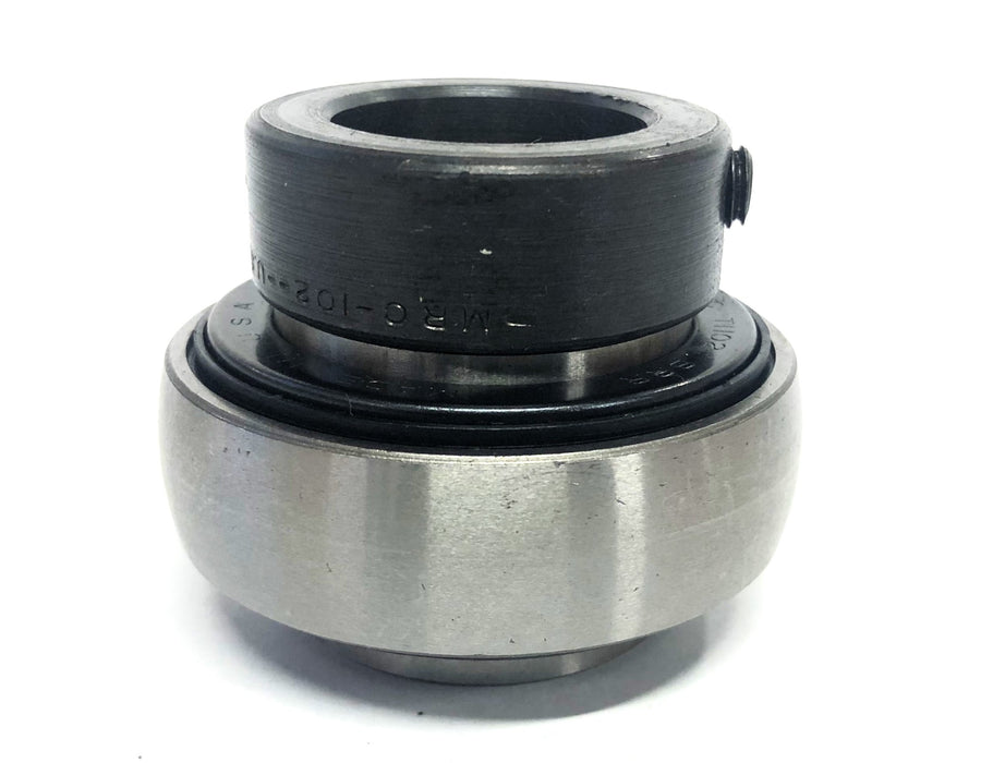 MRC ABEC 1 Ball Bearing Insert With Collar T1102BRR NOS