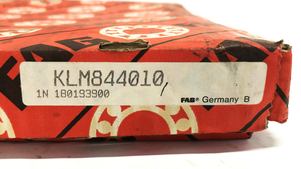 FAG 11-1/2 inch Tapered Roller Bearing Cup KLM844010 NOS