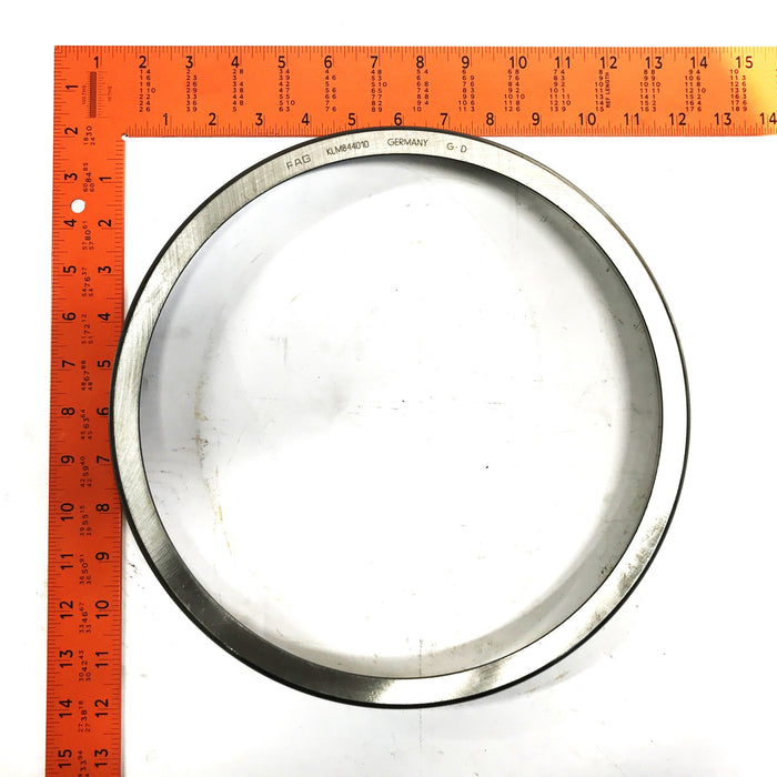 FAG 11-1/2 inch Tapered Roller Bearing Cup KLM844010 NOS