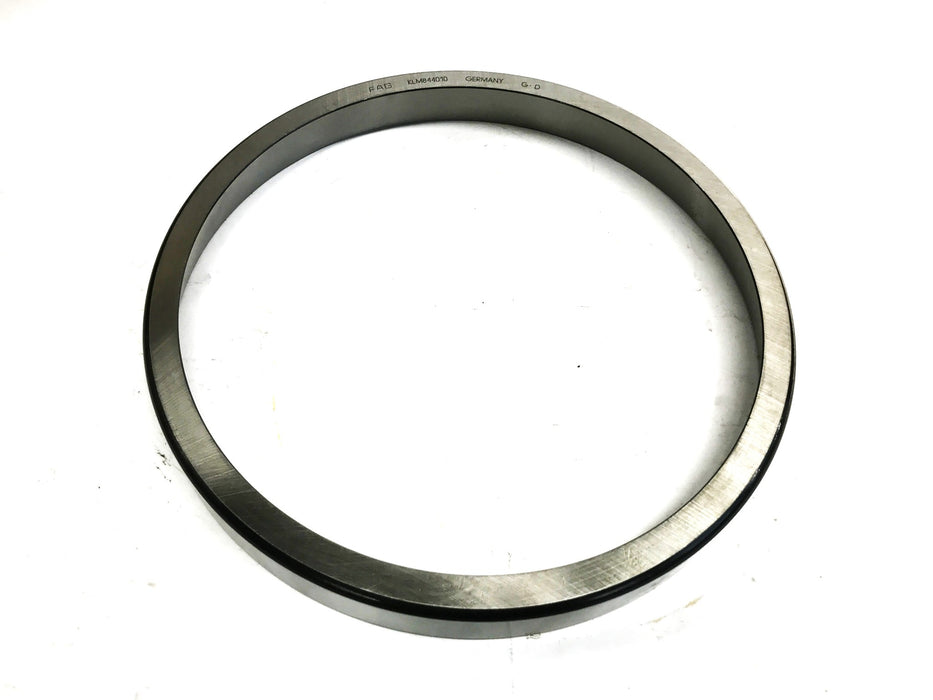 FAG 11-1/2 inch Tapered Roller Bearing Cup KLM844010 NOS