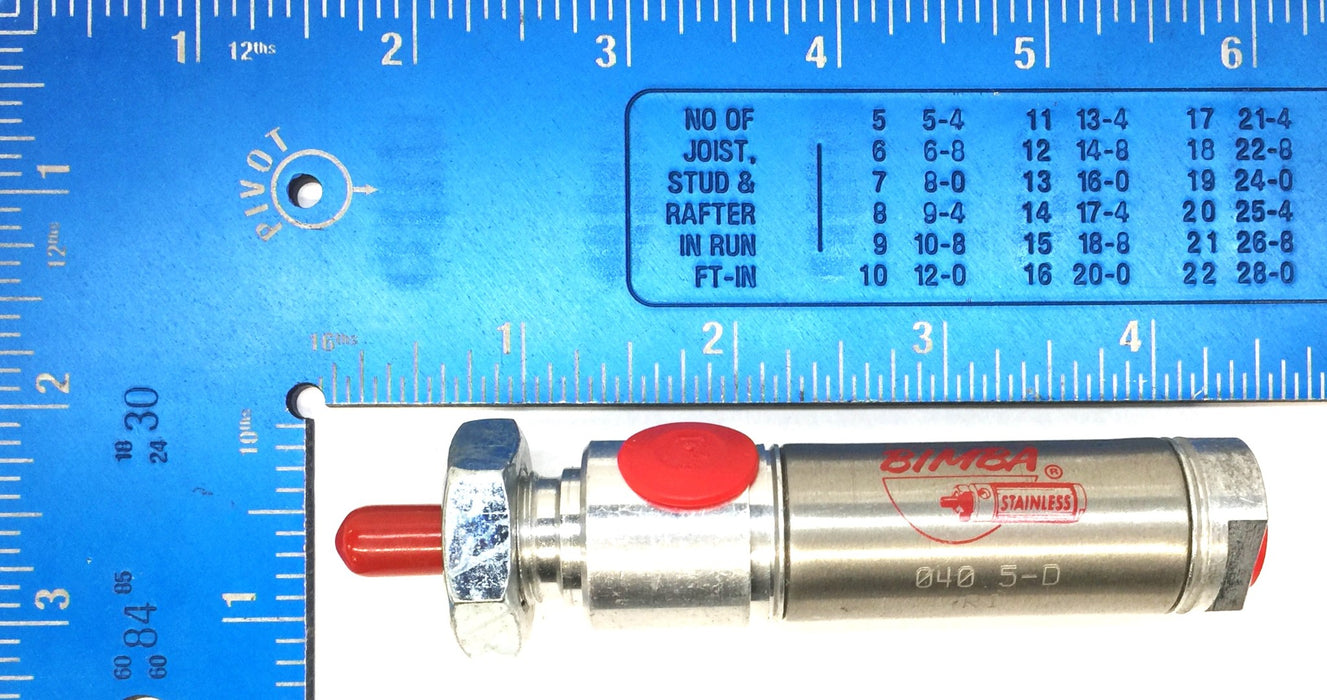 Bimba Pneumatic Air Cylinder 040 5-D [Lot of 3] NOS