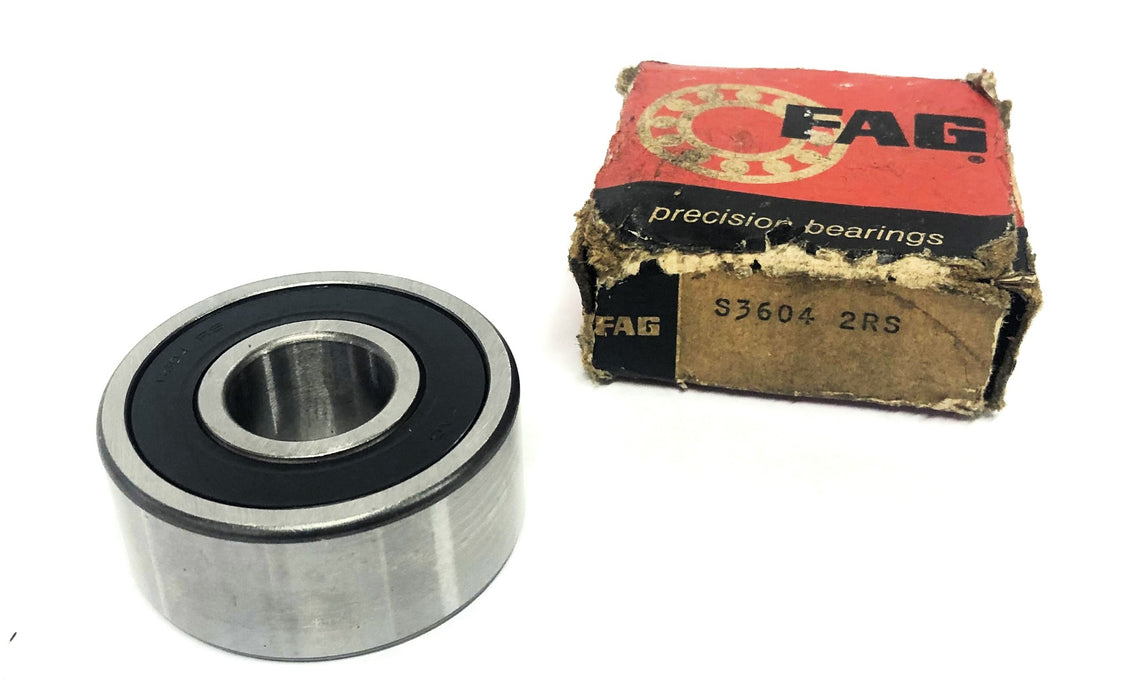 FAG Double Shielded Ball Bearing S3604-2RS NOS