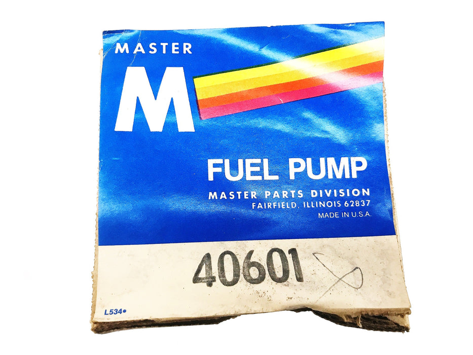 Master Fuel Pump Assembly 40601 NOS