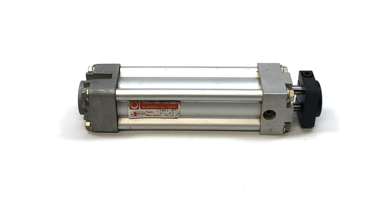 Origa Pneumatic Cylinder D5032-3" (8521-87) NOS