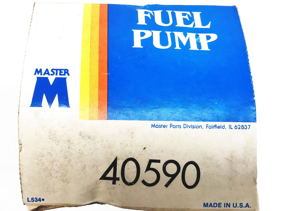 Master Fuel Pump Assembly 40590 NOS
