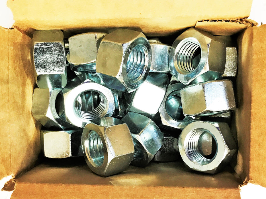 Grainger 1'-8 Galvanized Steel Nut FHNGR5-ZP [Lot of 34] NOS