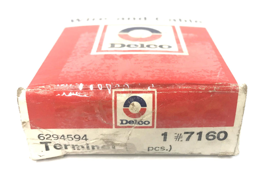 Delco Solderless Terminals- *Box of 48* 7160(6294594) NOS