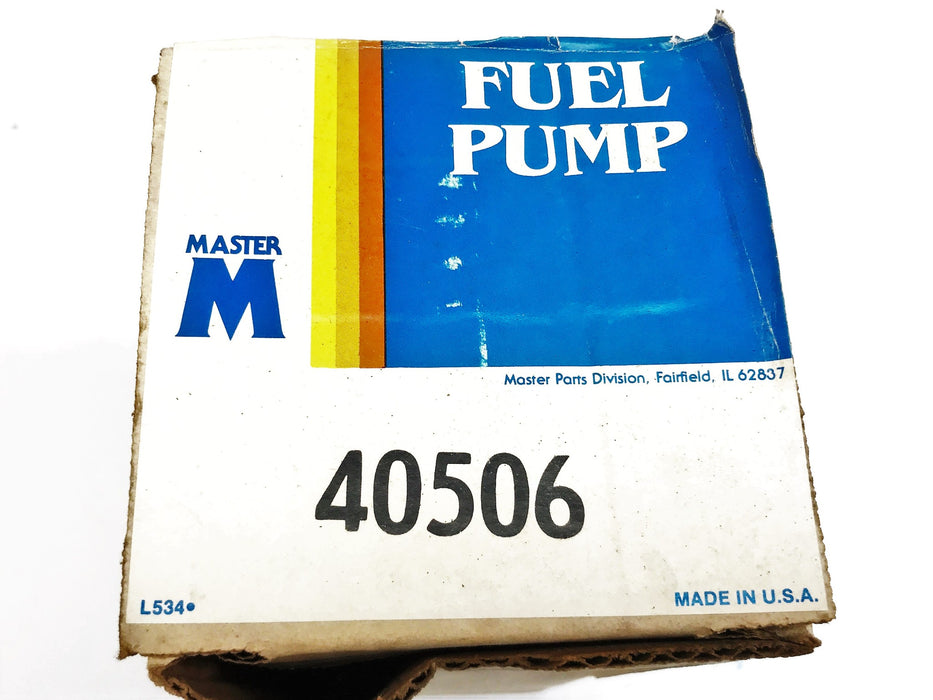 Master Fuel Pump Assembly 40506 NOS