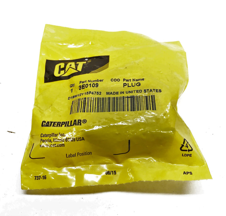 Caterpillar CAT OEM Plug 3E0109 NOS