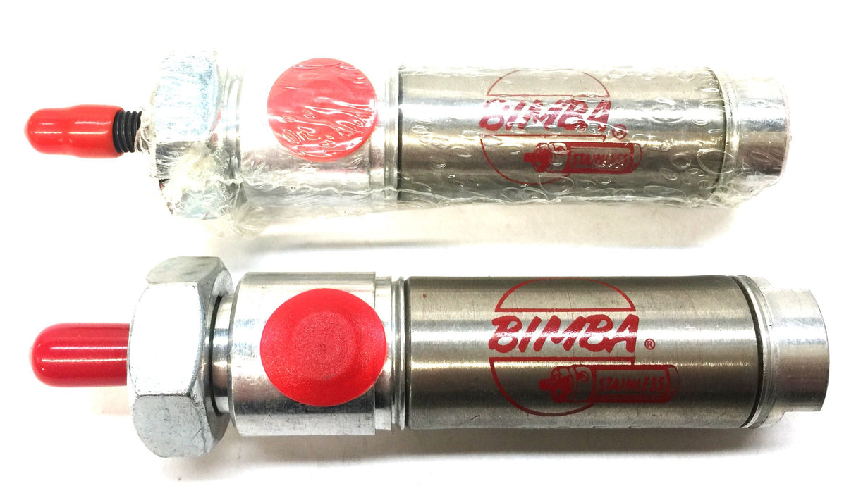 Bimba Pneumatic Air Cylinder 040.5-D [Lot of 2] NOS