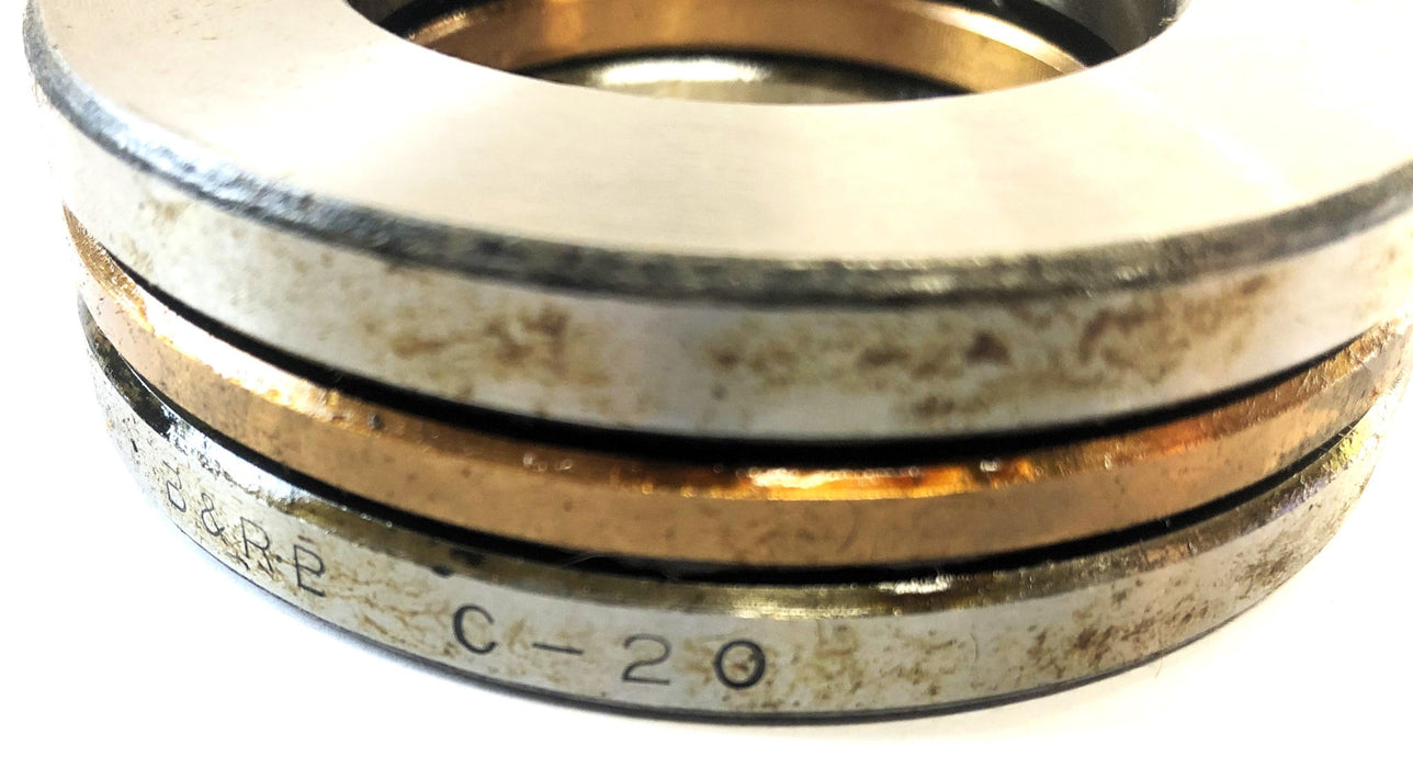 B&RB Thrust Ball Bearing C-20 NOS
