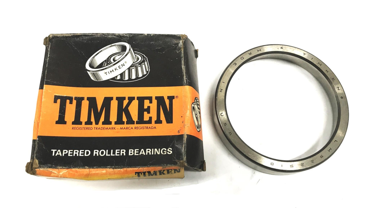 Timken Tapered Roller Bearing Cup LM522518 NOS