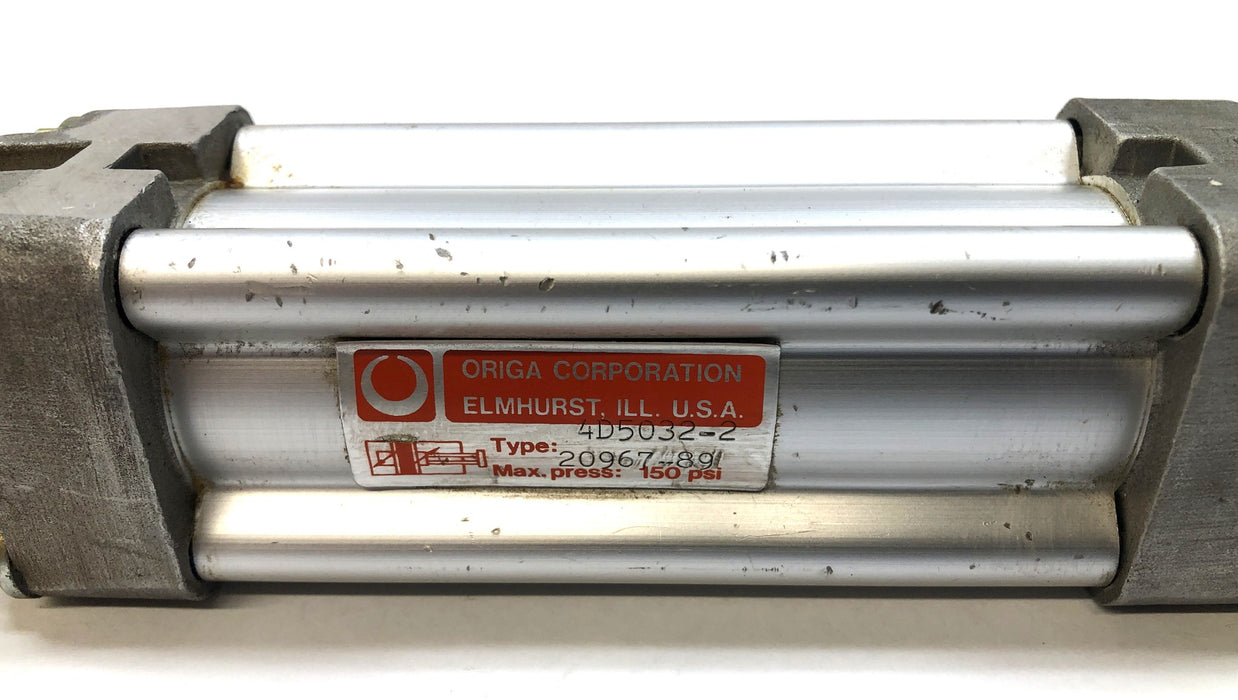 Origa Pneumatic Air Cylinder 4D5032-2 (20967-89) NOS