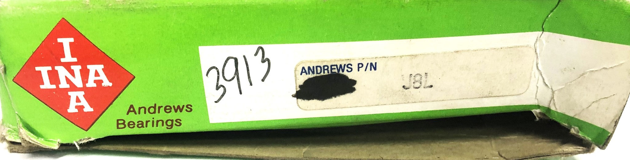 Andrew's Bearings INA Thrust Ball Bearing 3913 NOS