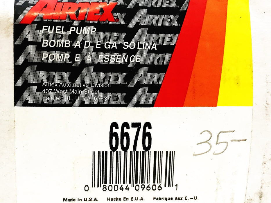 AirTex Fuel Pump Assembly 6676 NOS