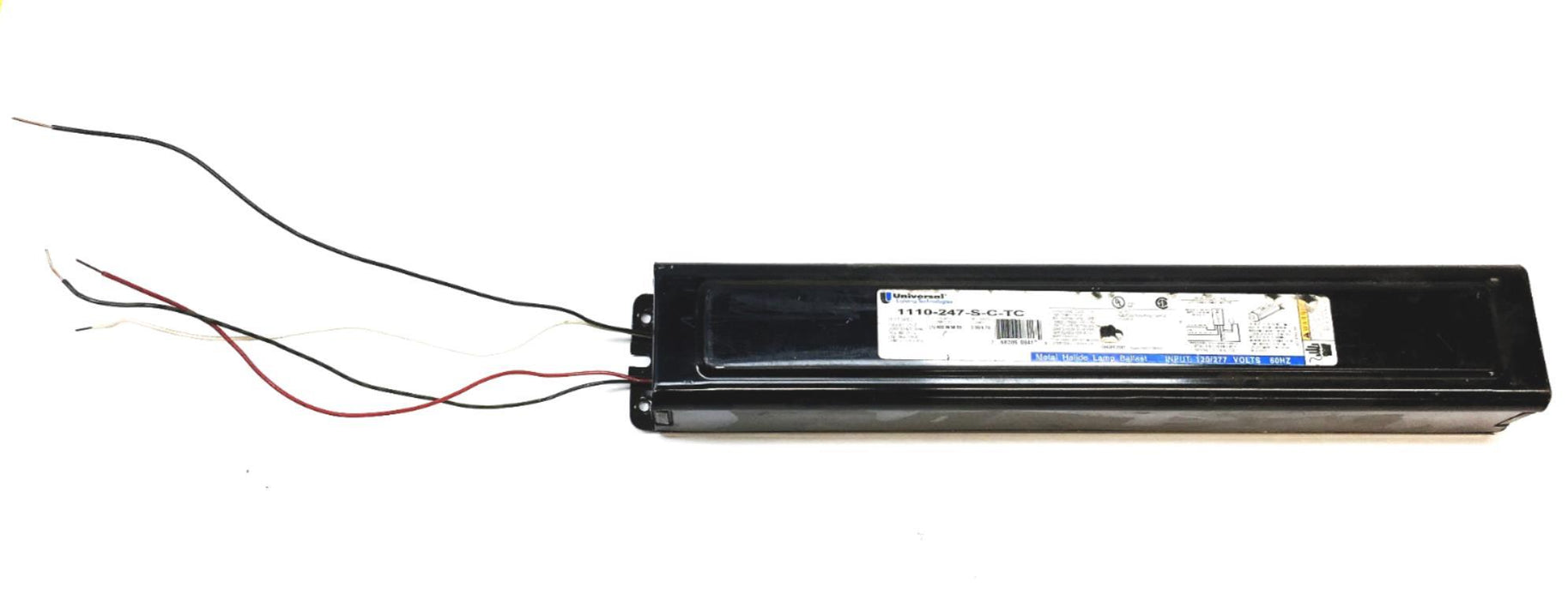 Universal Lighting Technologies Metal Halide Lamp Ballast 1110-247-S-C-TC NOS