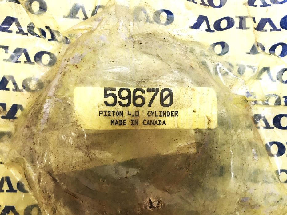 Volvo Construction 4.0 Cylinder Piston CH59670 NOS