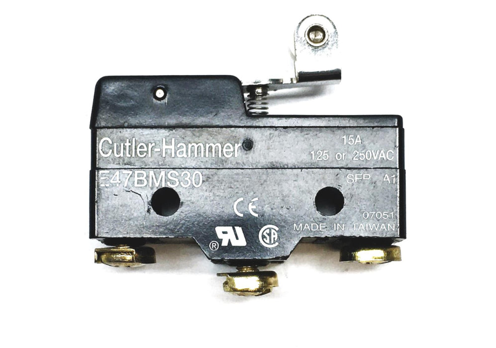 Cutler Hammer 15A 125/250VAC Limit Switch E47BMS30 NOS