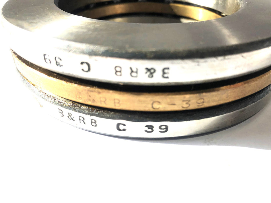 B&RB Thrust Ball Bearing C39 NOS