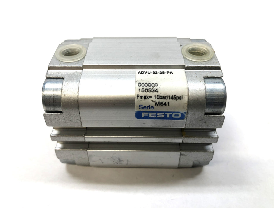 Festo Double Acting Pneumatic Air Cylinder ADVU-32-25-PA (156534) NOS