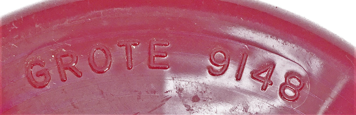 Grote Red Lens 91482 [Lot of 3] NOS
