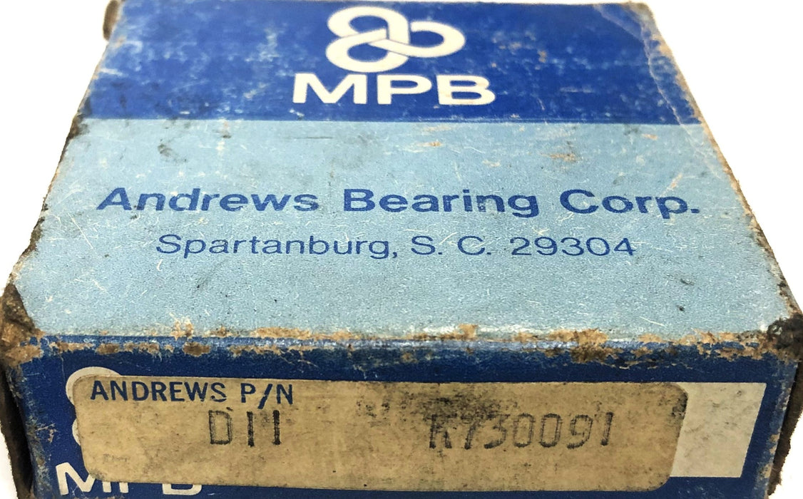Andrew's Bearings 29.2MM ID 53MM OD Enclosed Thrust Ball Bearing K730091 NOS