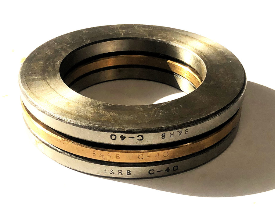 B&RB Thrust Ball Bearing C40 NOS