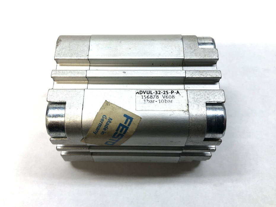 Festo Double Acting Pneumatic Air Cylinder ADVUL-32-25-P-A (156878) NOS