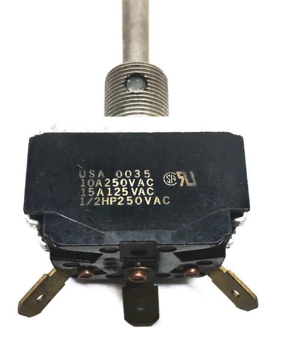 Unbranded 10A 250VAC 15A 125VAC 1/2HP 250VAC Toggle Switch [Lot of 3] USED