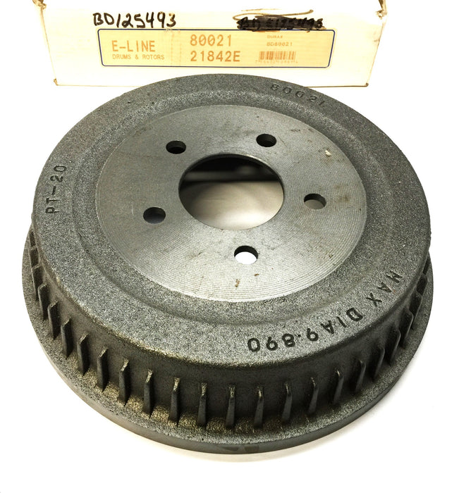 E-Line Brake Drum 80021 (21842E) NOS