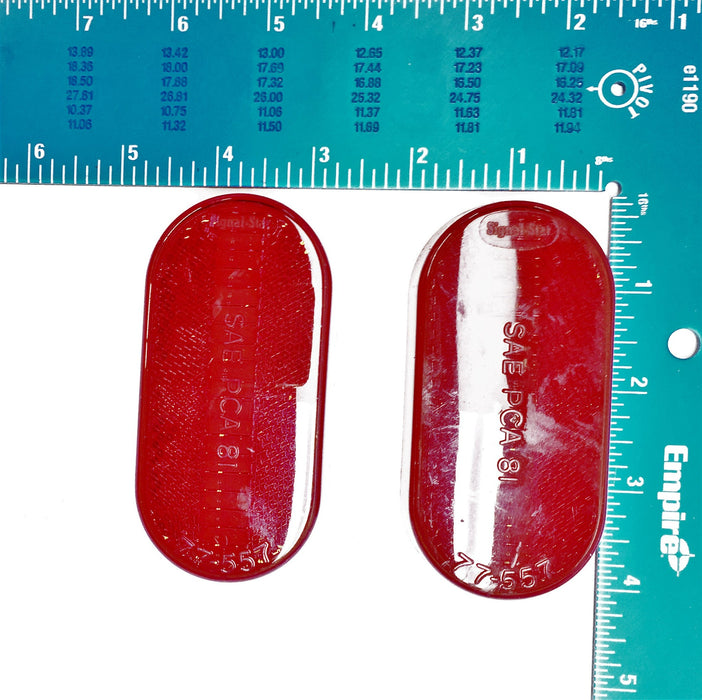 Truck-Lite Red Lens 8933 [Lot of 2] NOS