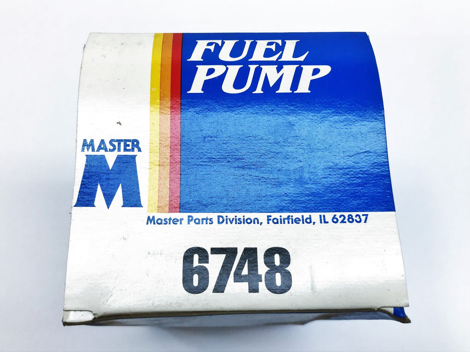Master Fuel Pump Assembly 6748 NOS