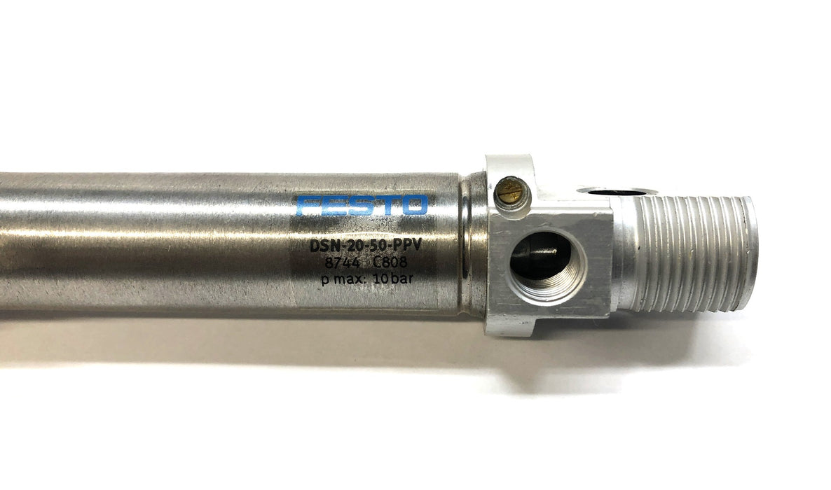 Festo Standard Pneumatic Air Cylinder DSN-20-50-PPV (8744) NOS