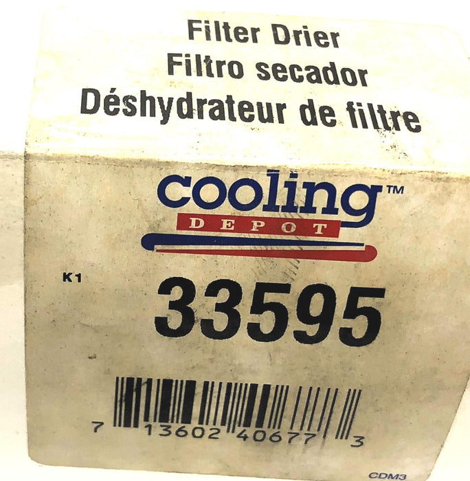 Cooling Depot Filter Drier 33595 NOS