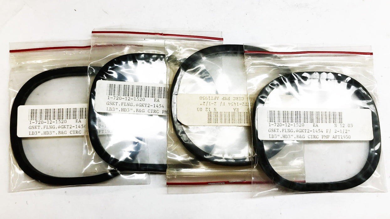 Unbranded 4" Bell & Gossett Circular Pump Gasket [Lot of 4] NOS