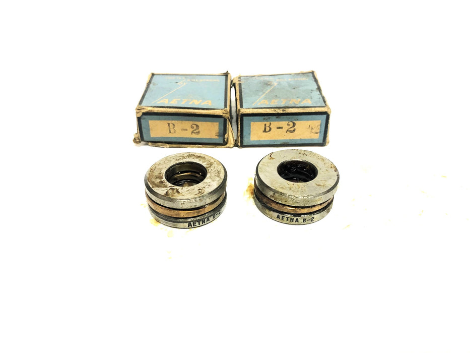 Aetna Thrust Ball Bearing B-2 [Lot of 2] NOS