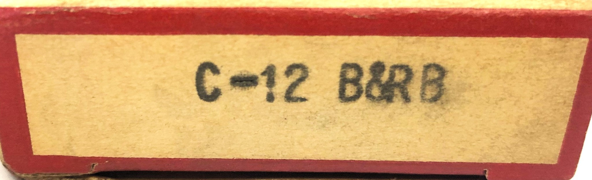 B&RB Thrust Ball Bearing C-12 NOS