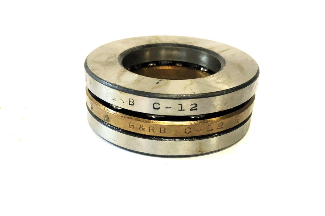 B&RB Thrust Ball Bearing C-12 NOS