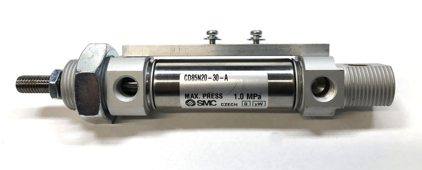 SMC Double Acting Round Pneumatic Air Cylinder CD85N20-30-A NOS