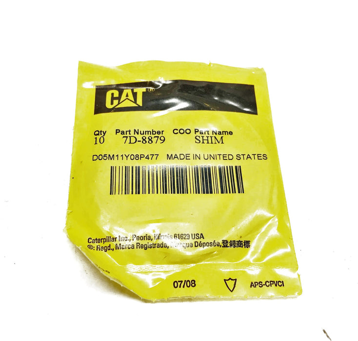 Caterpillar CAT OEM Shim 7D-8879 [Lot of 10] NOS