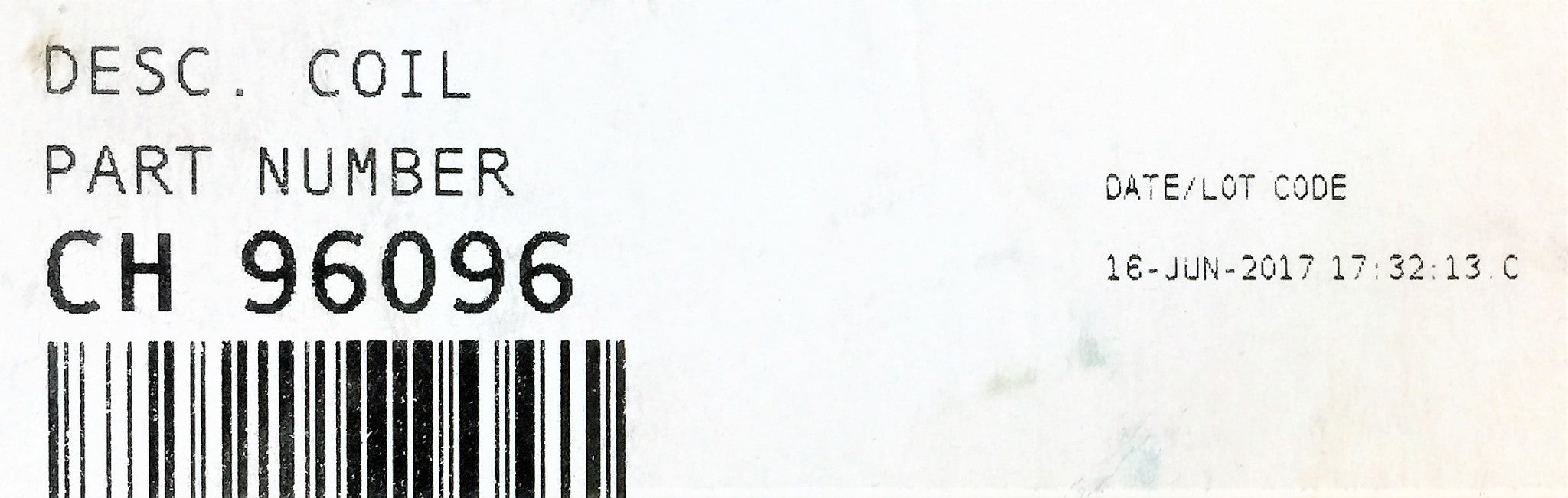UNBRANDED Coil CH 96096 (CH96096) NOS