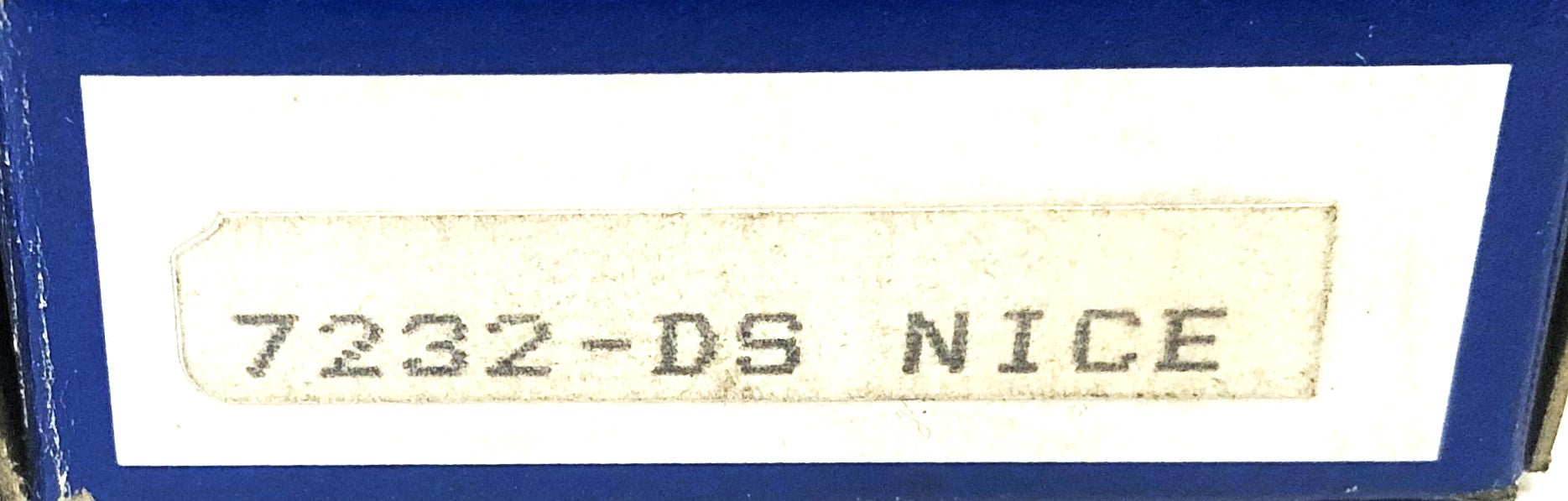 Nice Ball Bearing 7232-DS NOS