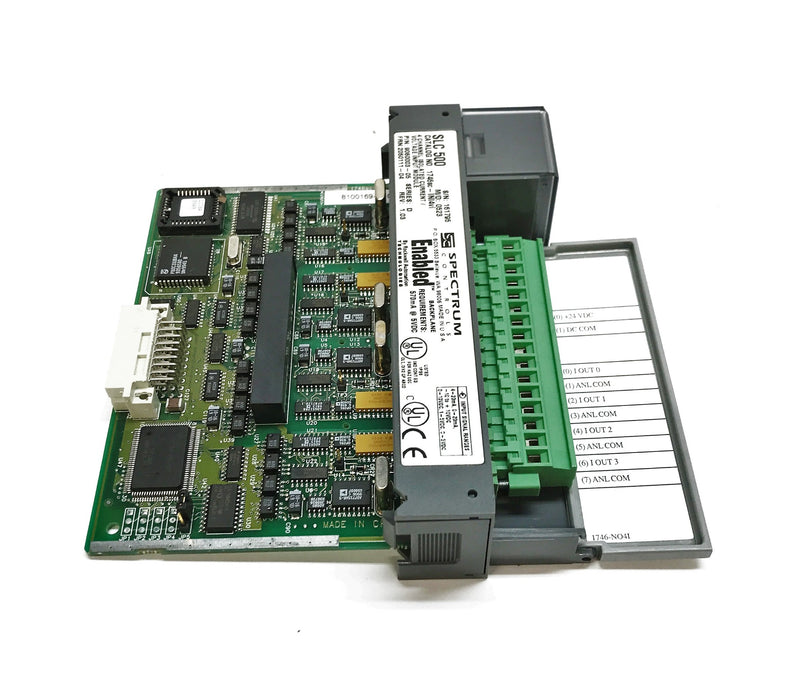 Spectrum Controls "SLC500" SER D REV 1.03  4-Channel Input Module 1746sc-INI4vi