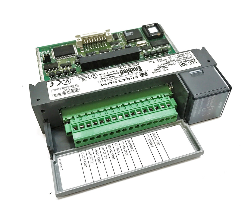 Spectrum Controls "SLC500" SER D REV 1.03  4-Channel Input Module 1746sc-INI4vi