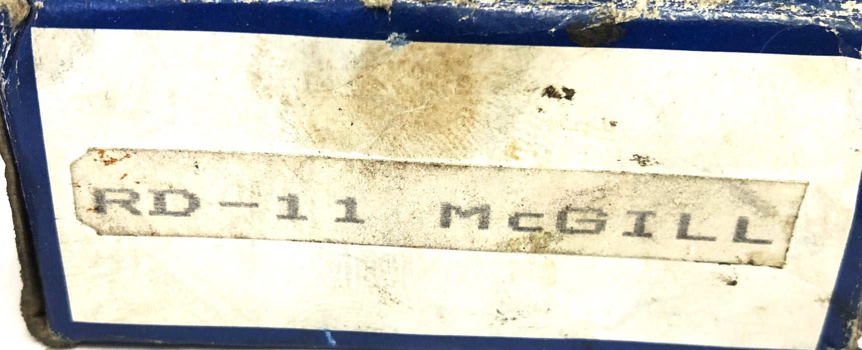 McGill Double Shielded Ball Bearing RD-11 NOS