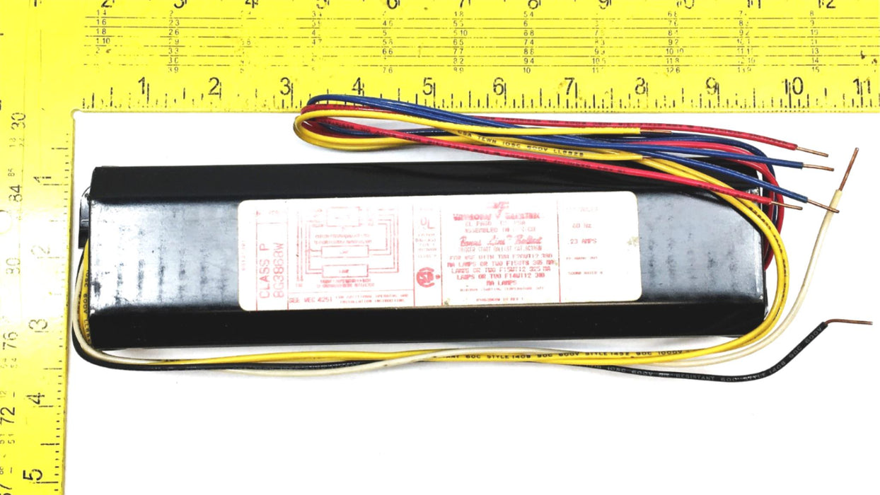 Valmont Electric Fluorescent Lamp Ballast 8G3868W USED