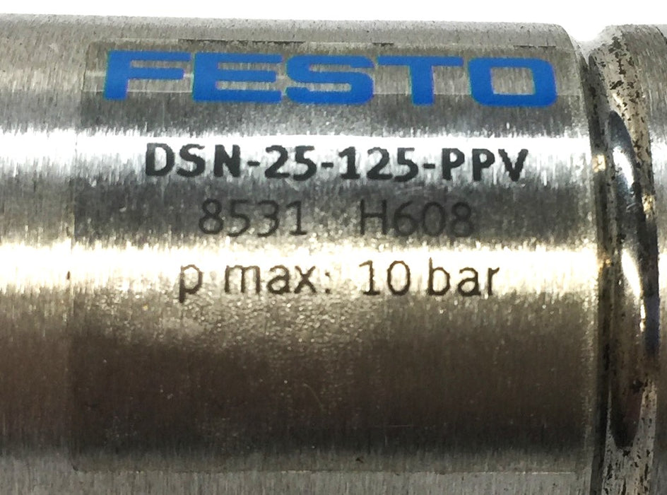 Festo Stainless Pneumatic Air Cylinder DSN-25-125-PPV NOS